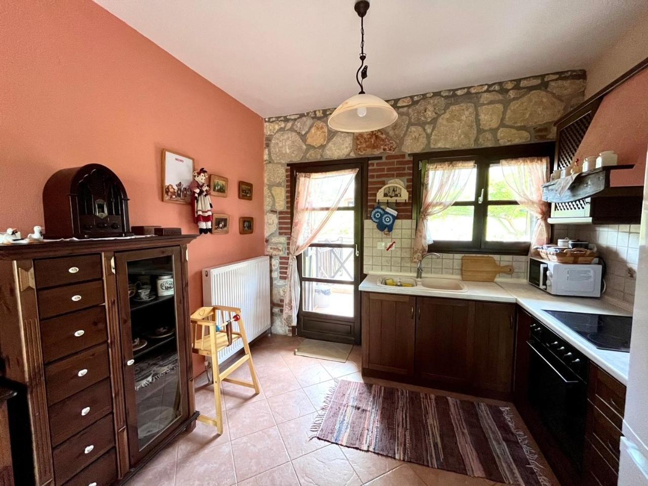 Stone Villa Rokosini Vourvourou Dış mekan fotoğraf
