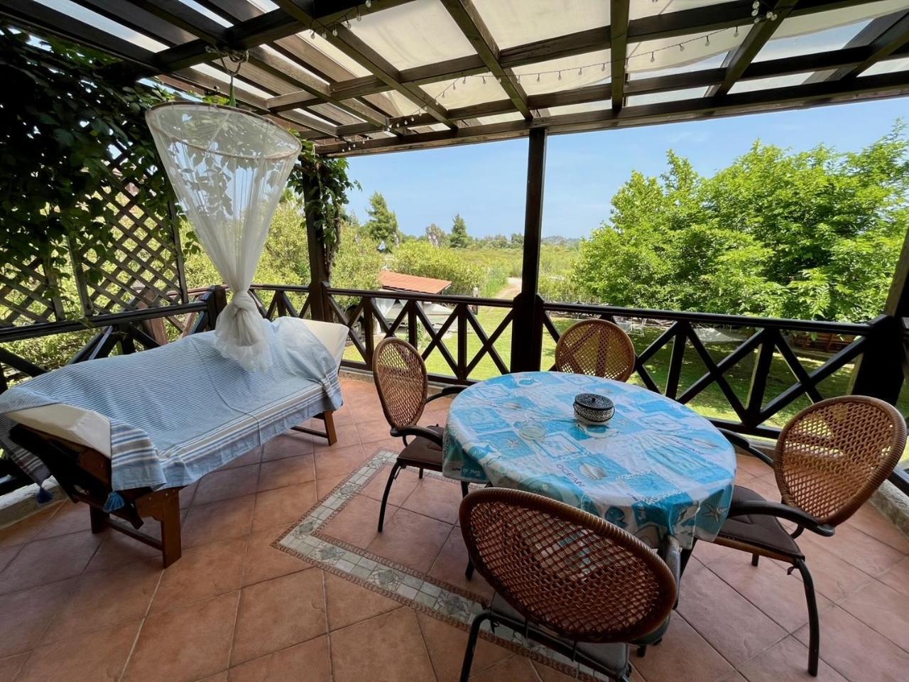 Stone Villa Rokosini Vourvourou Dış mekan fotoğraf