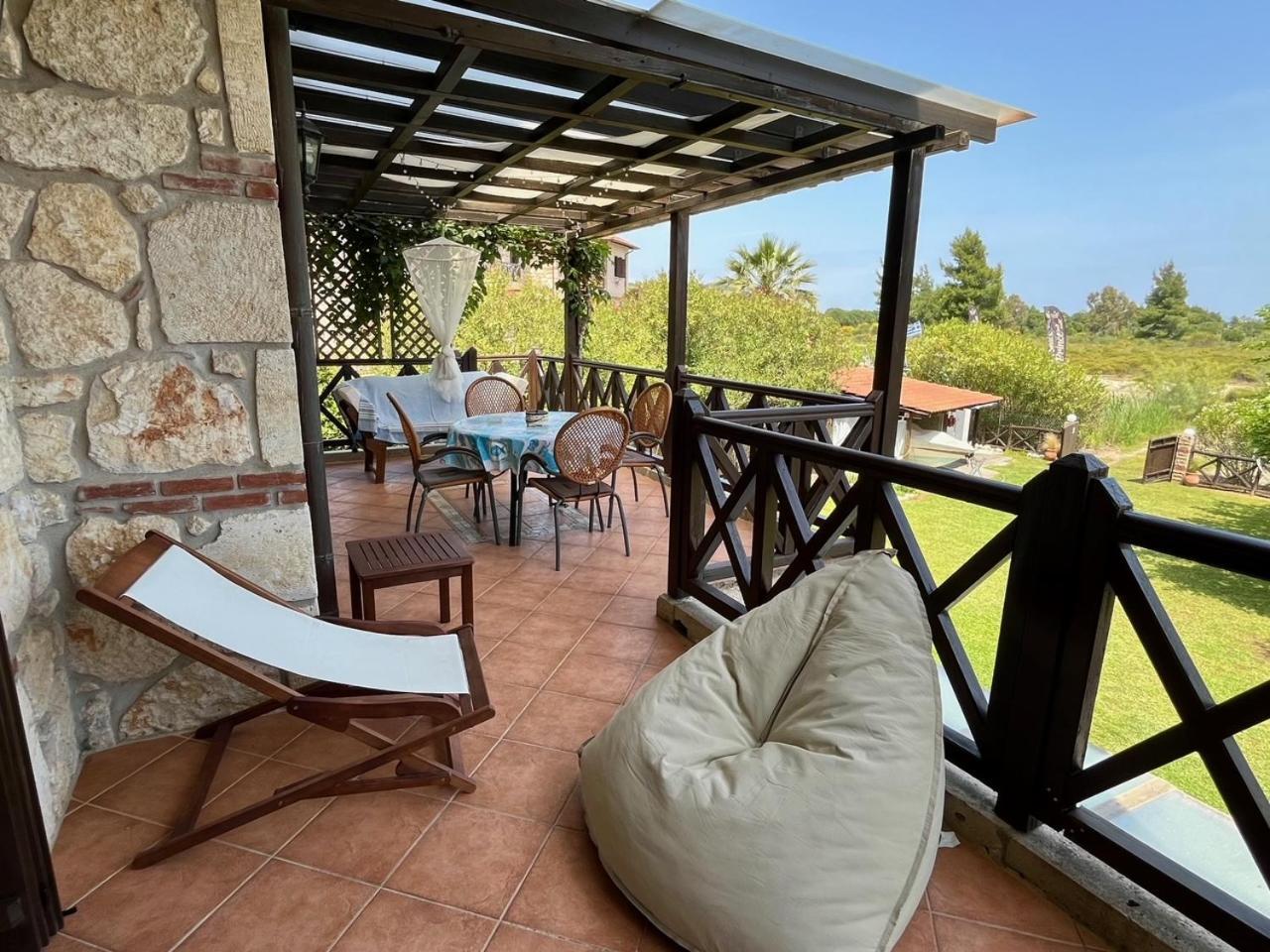 Stone Villa Rokosini Vourvourou Dış mekan fotoğraf