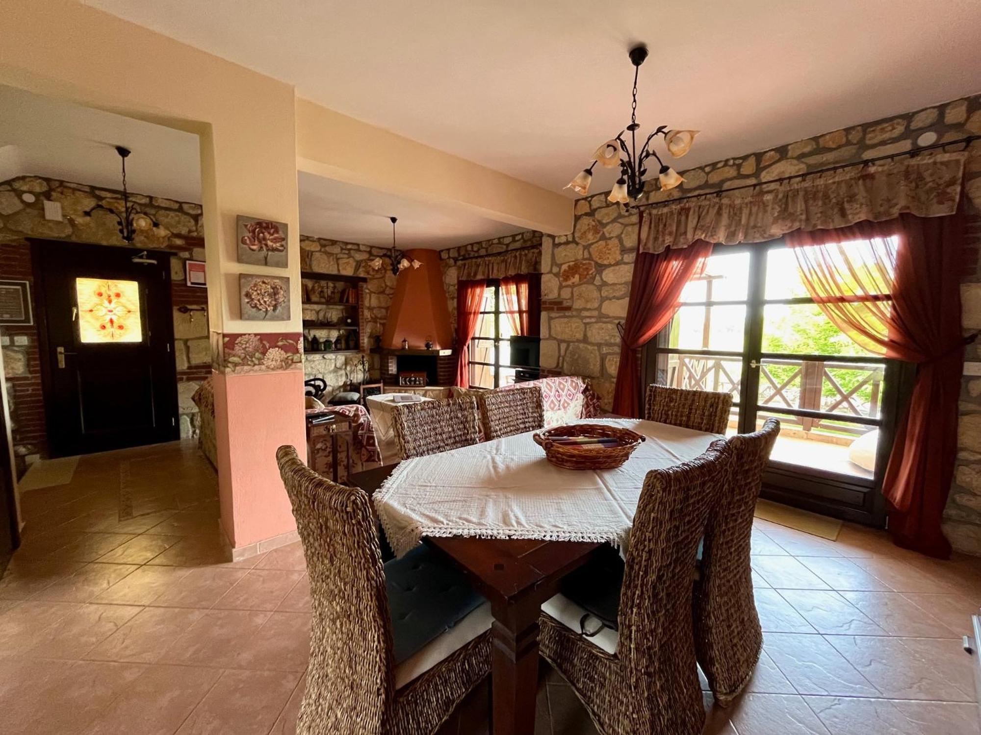 Stone Villa Rokosini Vourvourou Dış mekan fotoğraf